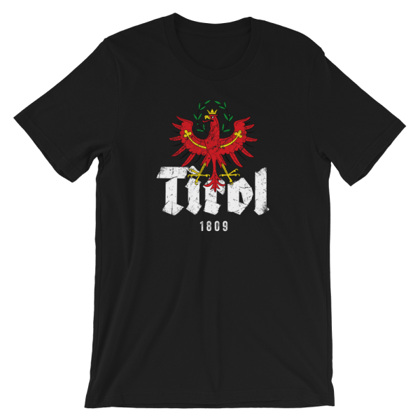 Tirol 1809 Schriftzug Adler T-Shirt