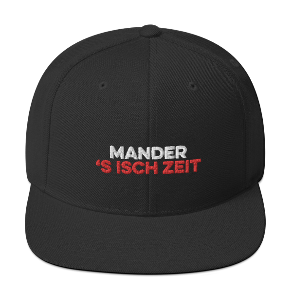 Mander 's isch Zeit Tirol Andreas Hofer Snapback Kappe